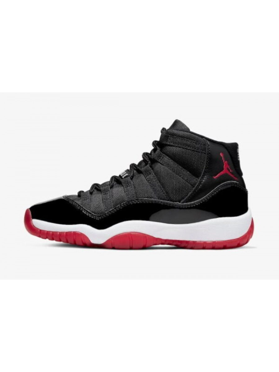 Кроссовки Nike Air Jordan 11 Retro Playoffs Bred Черные