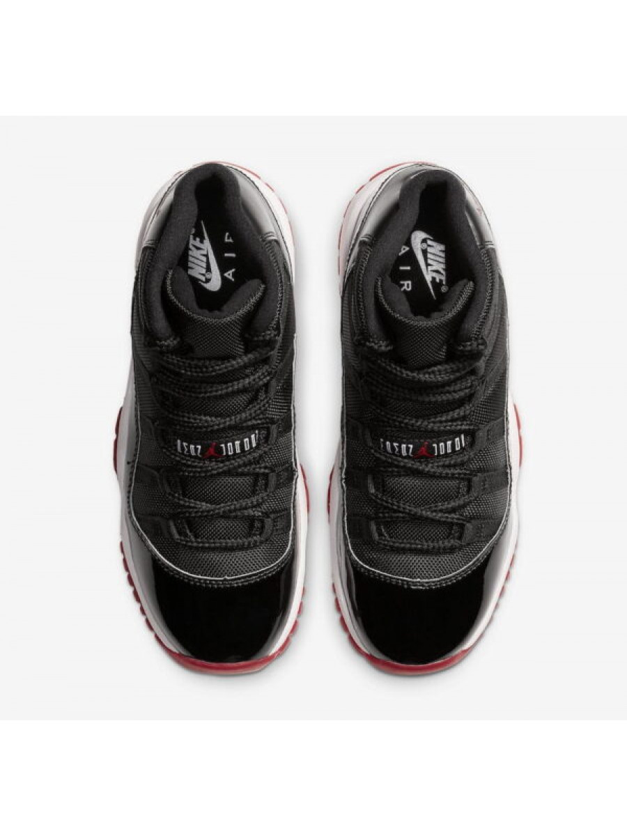 Кроссовки Nike Air Jordan 11 Retro Playoffs Bred Черные