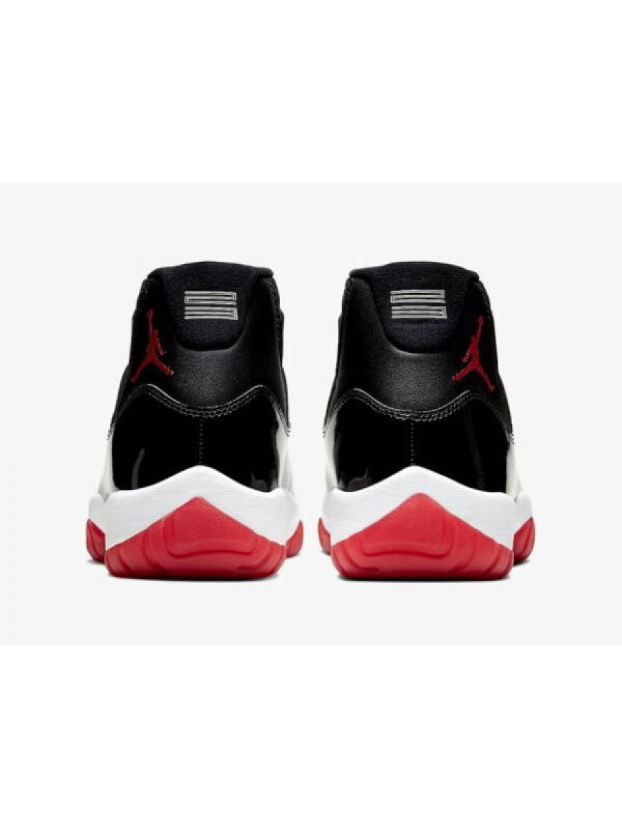 Кроссовки Nike Air Jordan 11 Retro Playoffs Bred Черные