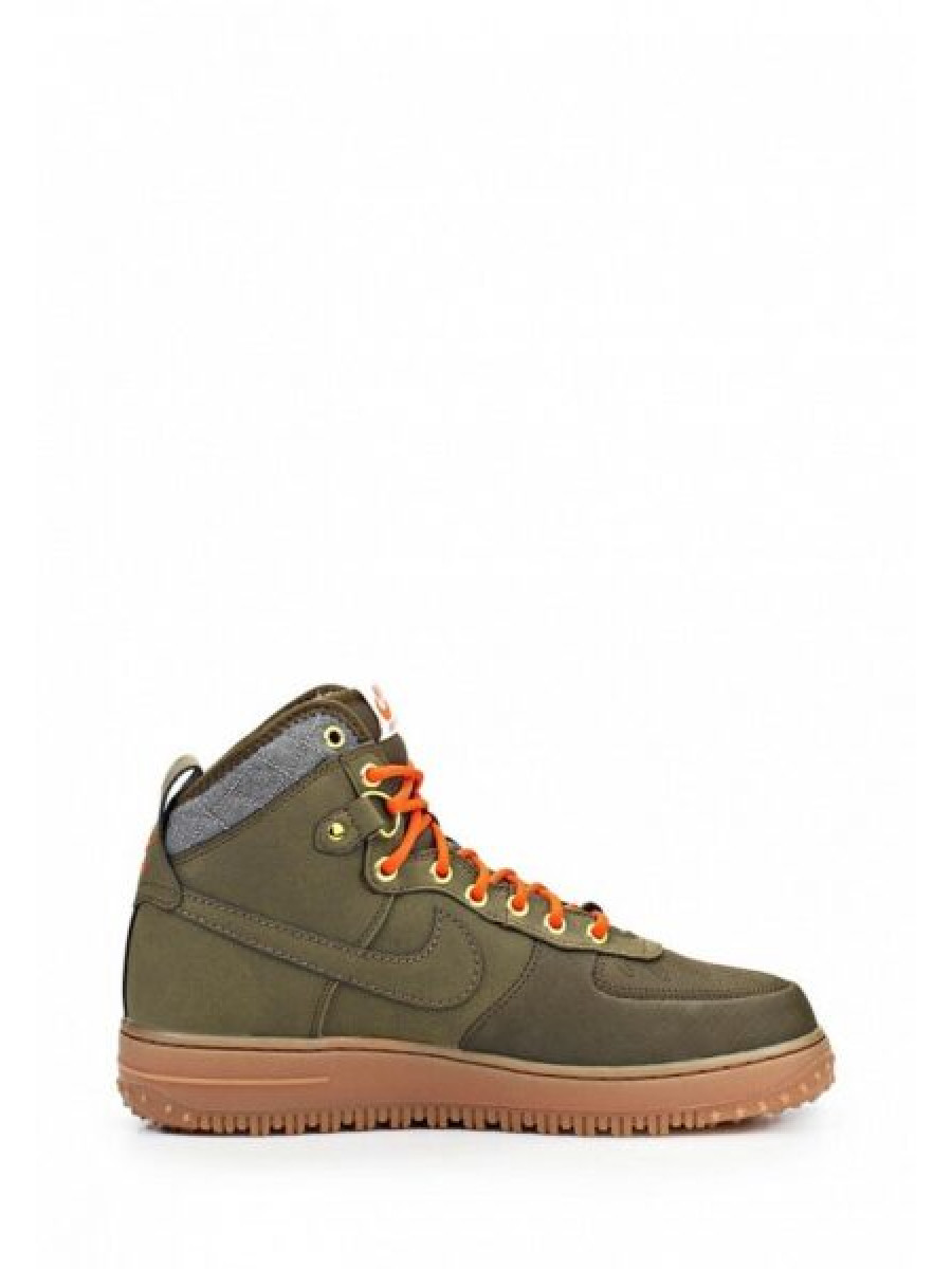 Кроссовки Nike Air Force 1 Duckboot Темно-зеленые