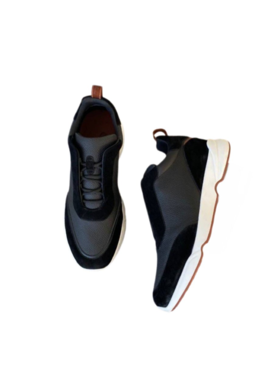Кроссовки Loro Piana Modular Walk Черные