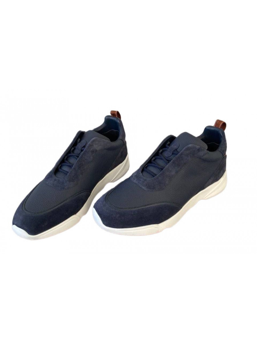 Кроссовки Loro Piana Modular Walk Темно-синие Loro Piana