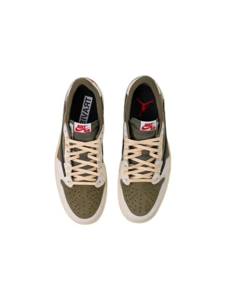 Кроссовки Nike Travis Scott Темно-зеленые