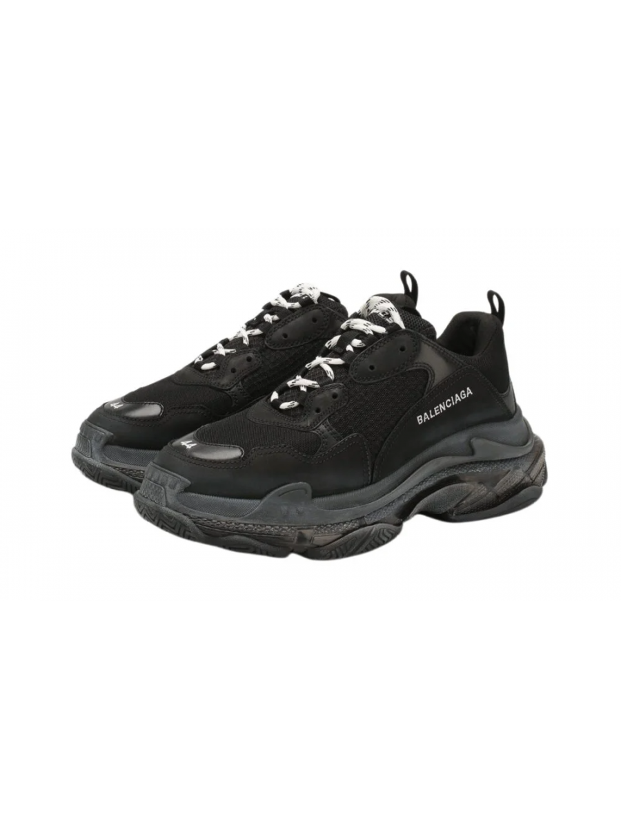 Кроссовки Balenciaga Triple S Черные Balenciaga