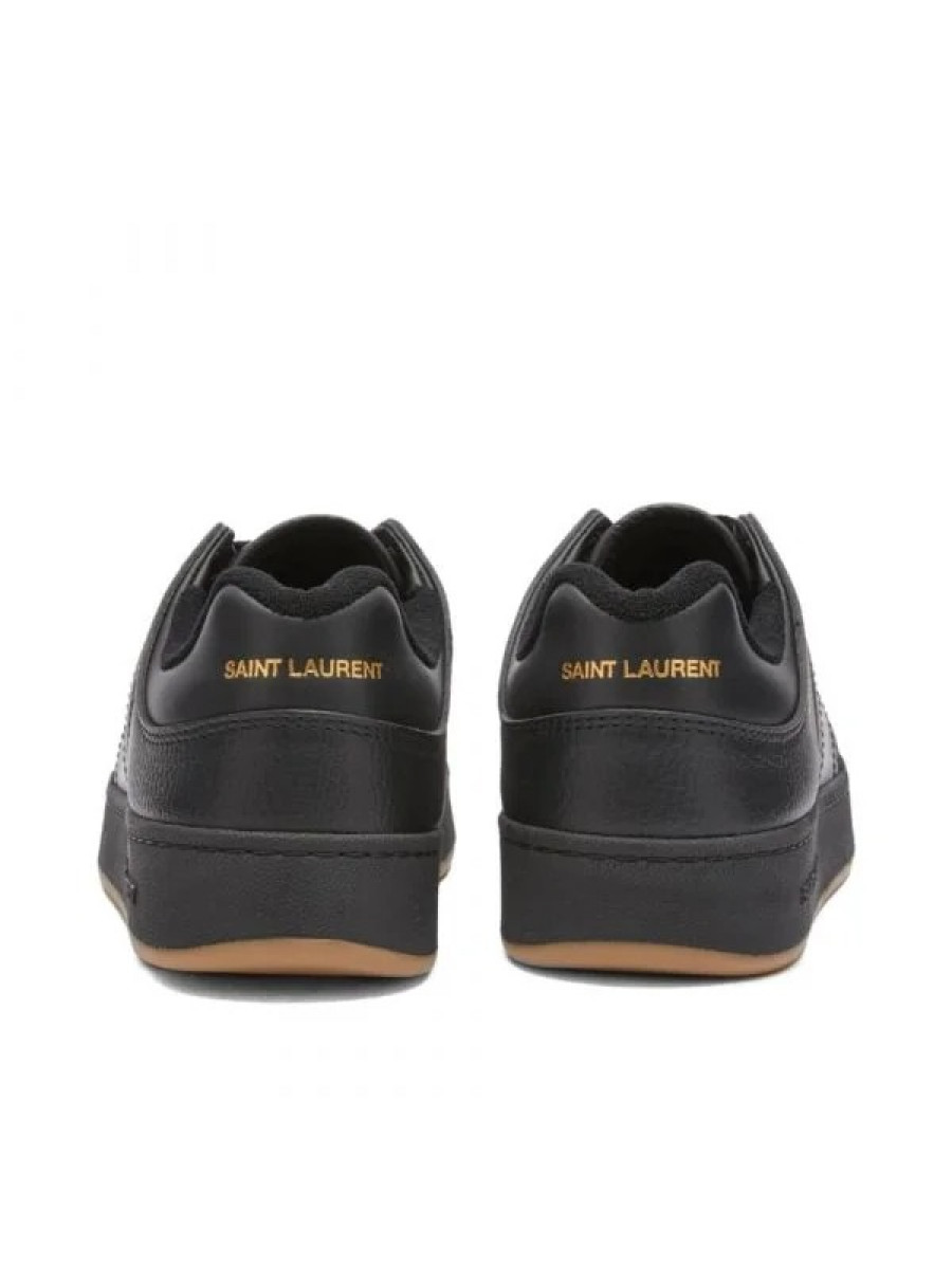 Кроссовки Saint Laurent Sl-61 Low Sneaker Черные