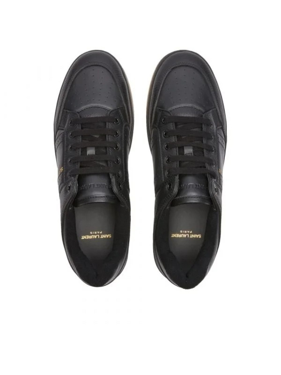 Кроссовки Saint Laurent Sl-61 Low Sneaker Черные