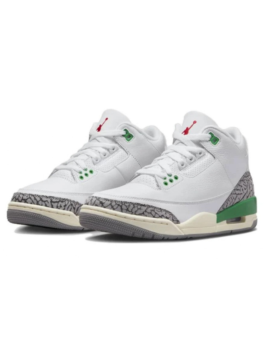 Кроссовки Nike Air Jordan 3 Зеленые Nike