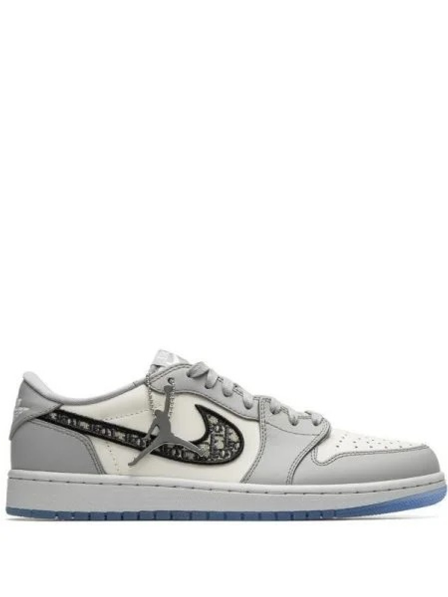 Кроссовки Jordan X Dior Dior Air Jordan 1 Low Серые