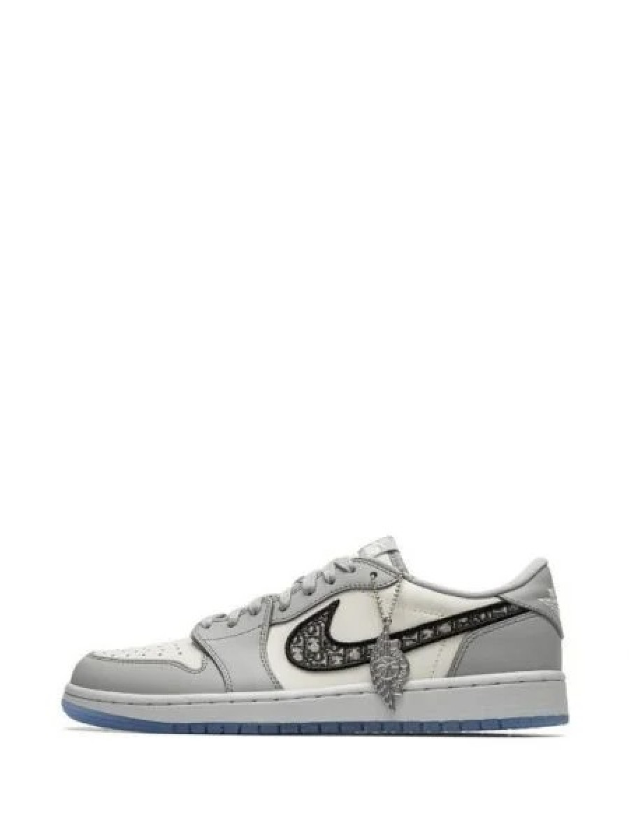 Кроссовки Jordan X Dior Dior Air Jordan 1 Low Серые