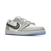 Jordan X Dior - Кроссовки Jordan X Dior Dior Air Jordan 1 Low Серые