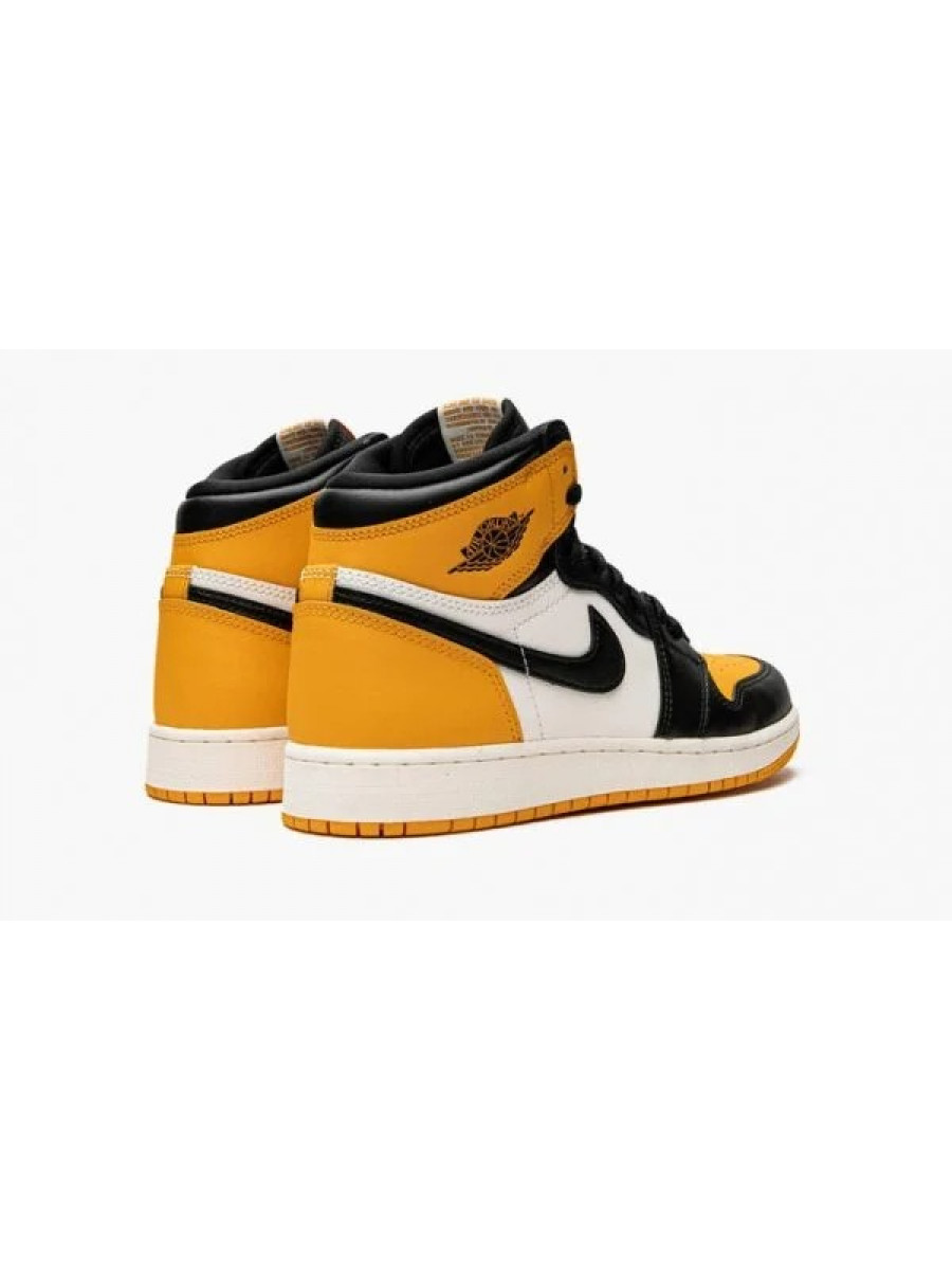 Кроссовки Nike Jordan 1 Retro High Og Желтые