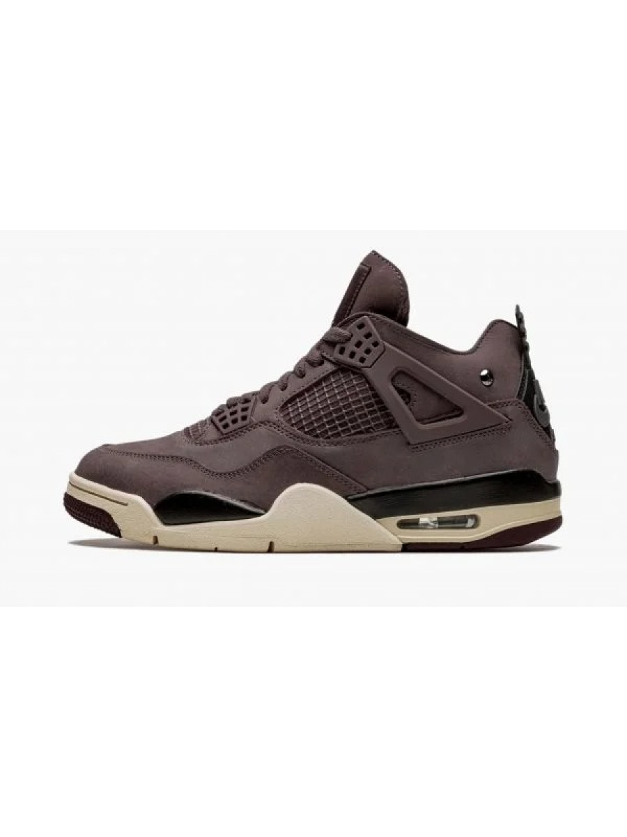 Кроссовки Nike Air Jordan 4 Retro Темно-коричневые