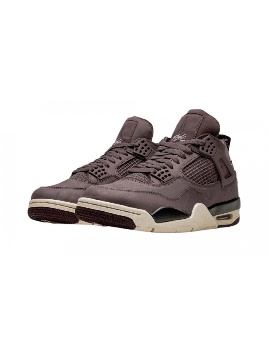 Кроссовки Nike Air Jordan 4 Retro Темно-коричневые Nike