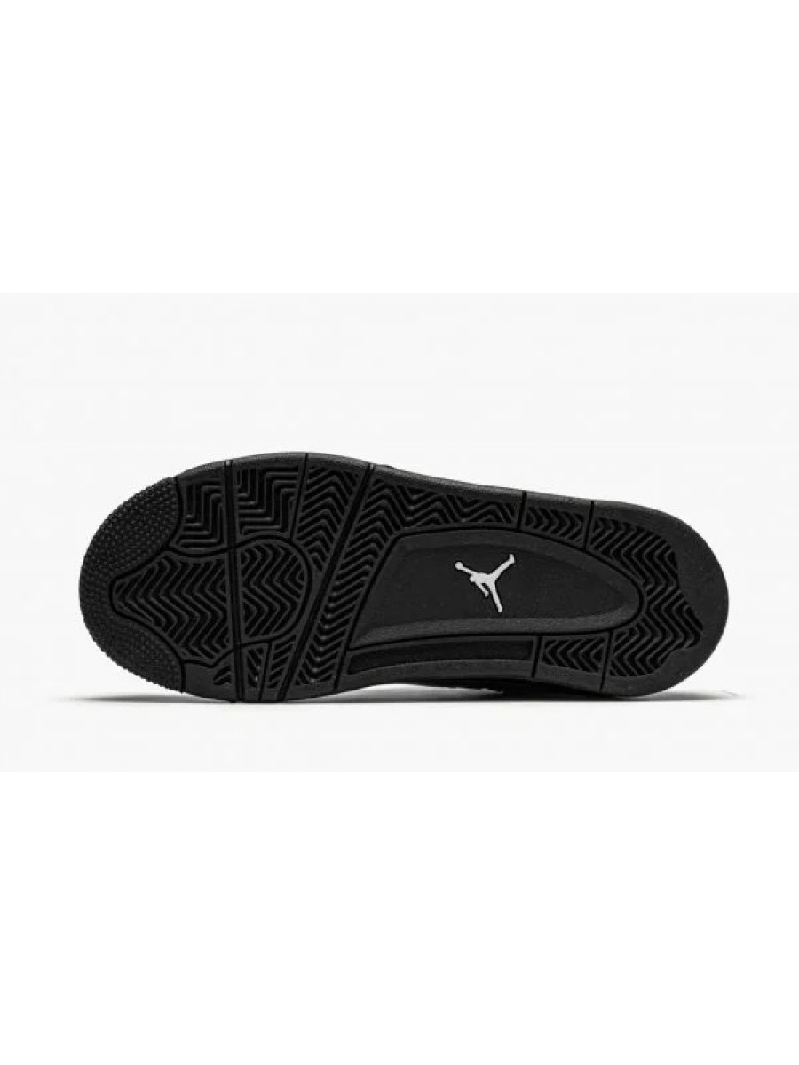 Кроссовки Nike Air Jordan 4 Retro Ps Черные