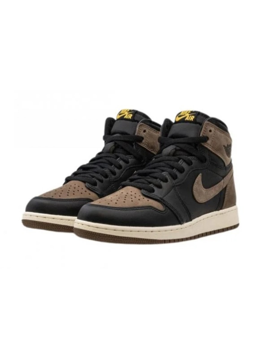 Кроссовки Nike Air Jordan 1 Retro High Og Темно-коричневые Nike
