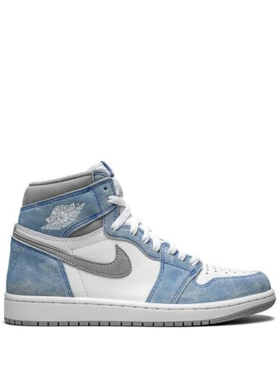 Кроссовки Nike Air Jordan 1 Retro High Hyper Royal Голубые