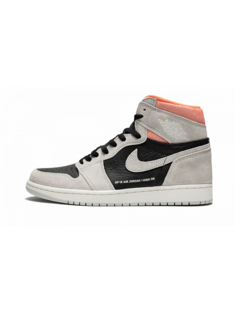 Кроссовки Nike Air Jordan 1 High Og Светло-серые