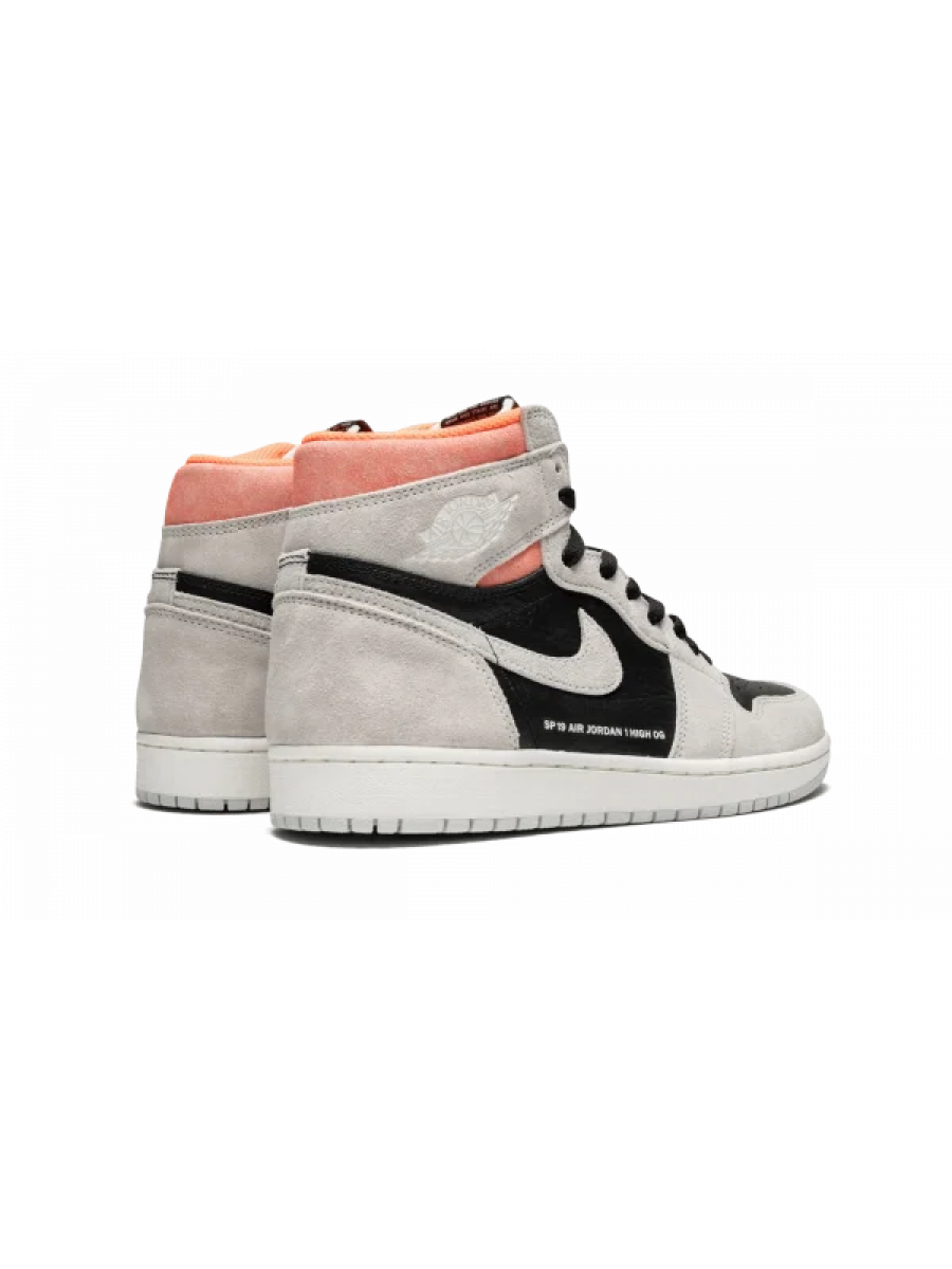 Кроссовки Nike Air Jordan 1 High Og Светло-серые