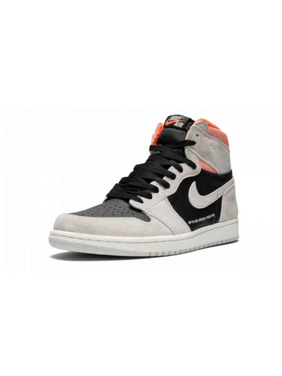 Кроссовки Nike Air Jordan 1 High Og Светло-серые
