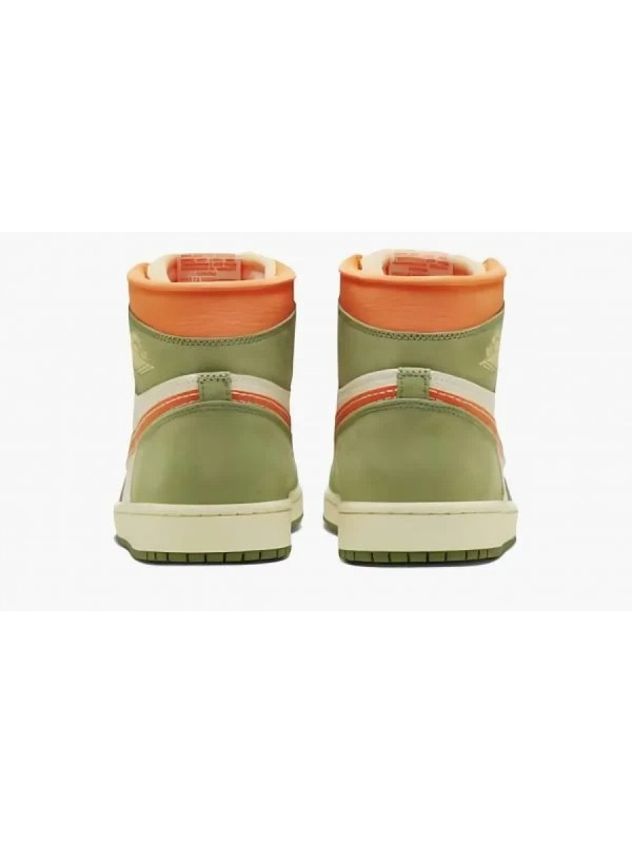 Кроссовки Nike Air Jordan 1 High Og Craft Оливковые
