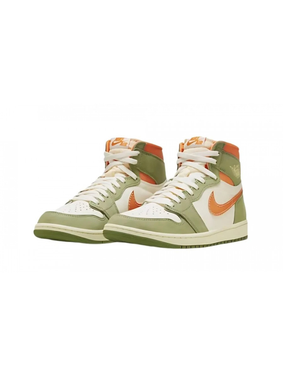 Кроссовки Nike Air Jordan 1 High Og Craft Оливковые Nike