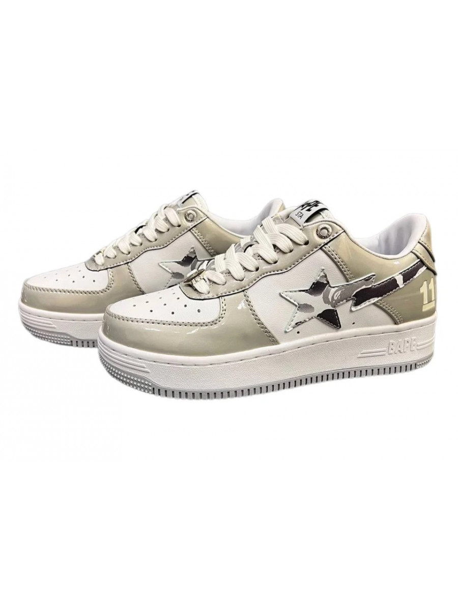 Кроссовки Bape Sta Бежевые Bape Sta