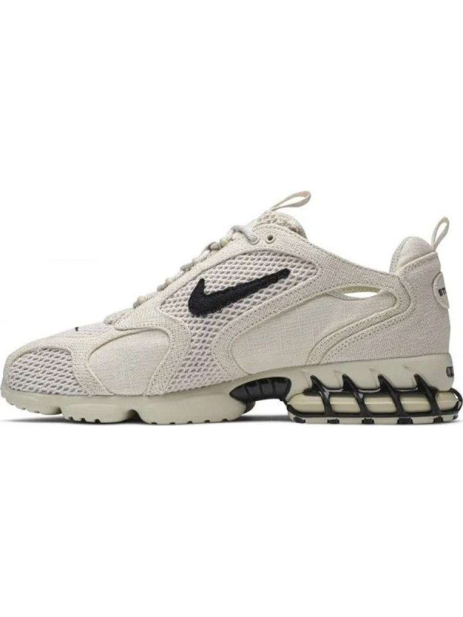 Кроссовки Nike Stussy X Air Zoom Spiridon Caged 2 Белые