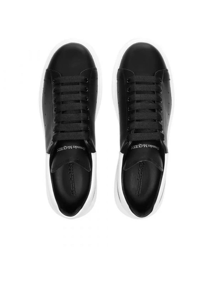 Кроссовки Alexander Mcqueen Heel Tab Wedge Sole Sneaker Черные