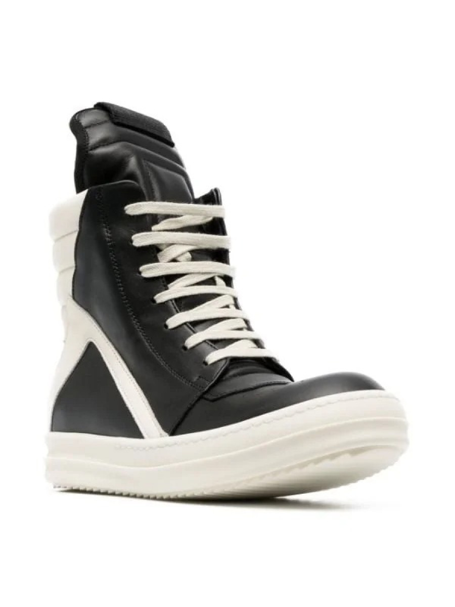 Кроссовки Rick Owens Geobasket Черные Rick Owens