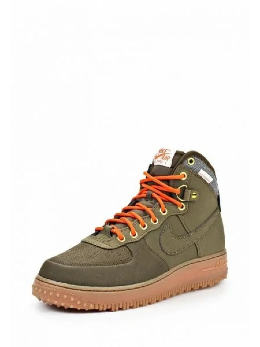 Кроссовки Nike Air Force 1 Duckboot Темно-зеленые