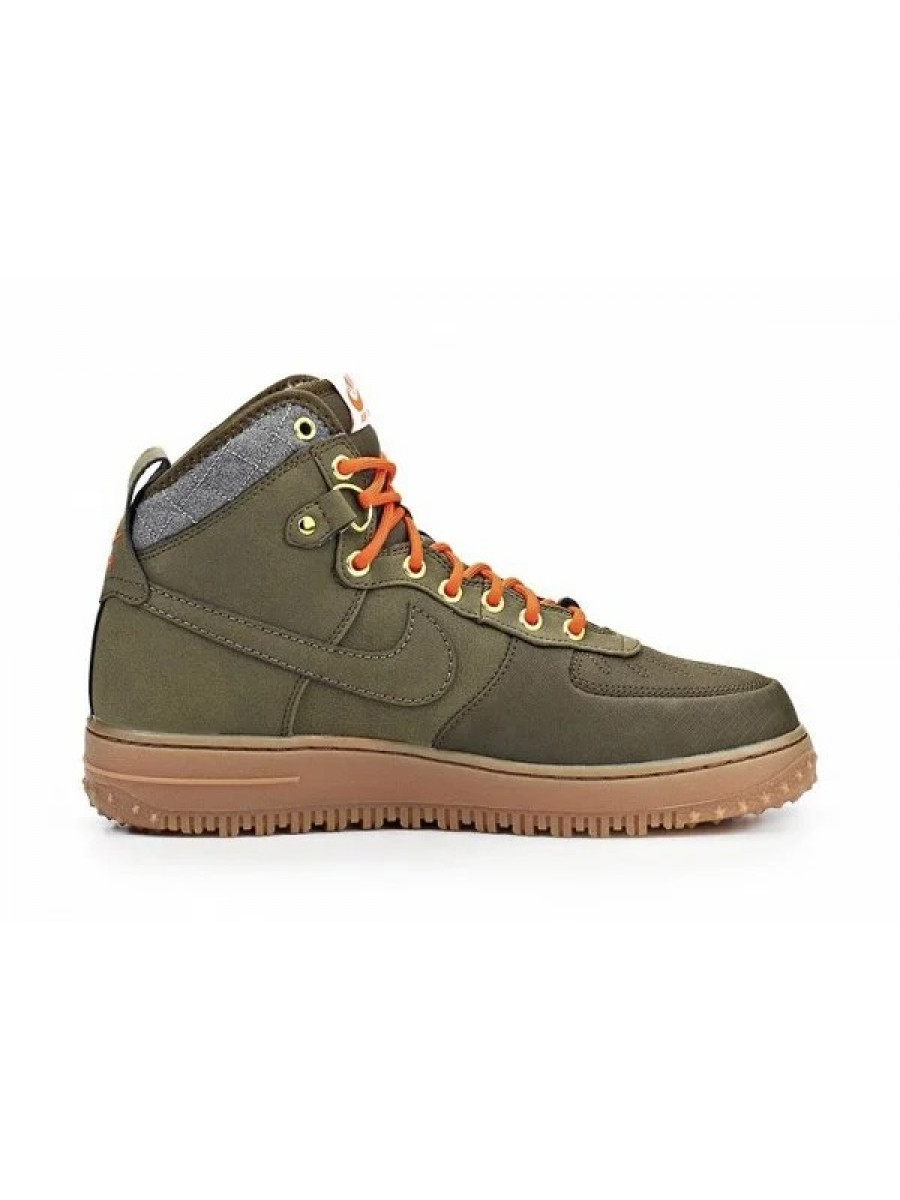 Кроссовки Nike Air Force 1 Duckboot Темно-зеленые Nike