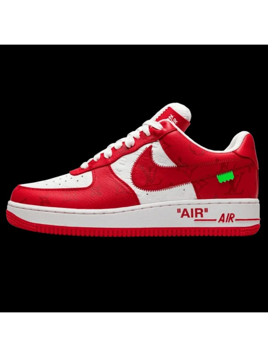 Кроссовки Nike X Louis Vuitton Nike Air Force 1 Low Louis Vuitton Красные