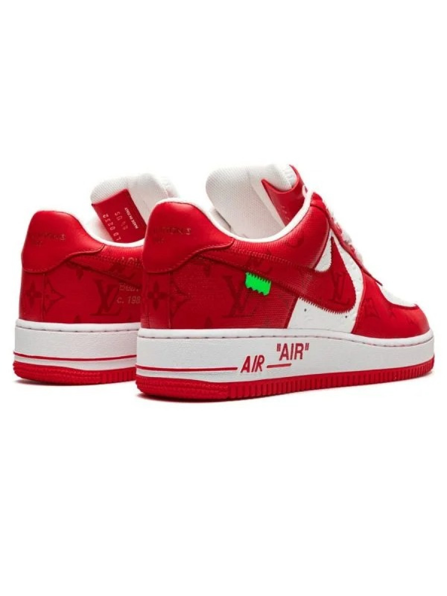 Кроссовки Nike X Louis Vuitton Nike Air Force 1 Low Louis Vuitton Красные