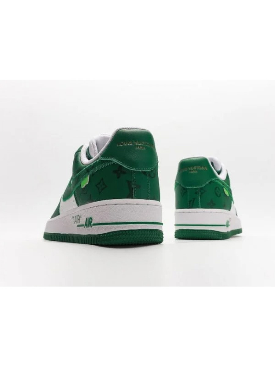 Кроссовки Nike X Louis Vuitton Nike Air Force 1 Low Louis Vuitton Зеленые