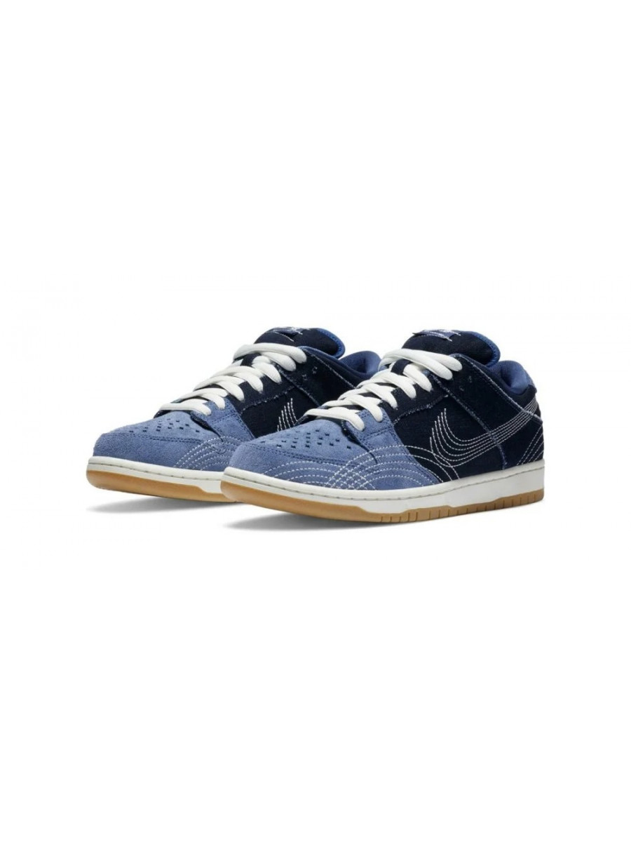 Кроссовки Nike Dunk Low Pro Prm Sb Синие Nike