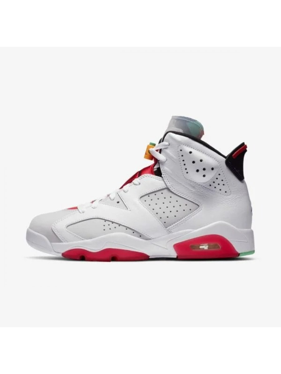 Кроссовки Nike Air Jordan 6 Retro Hare Белые