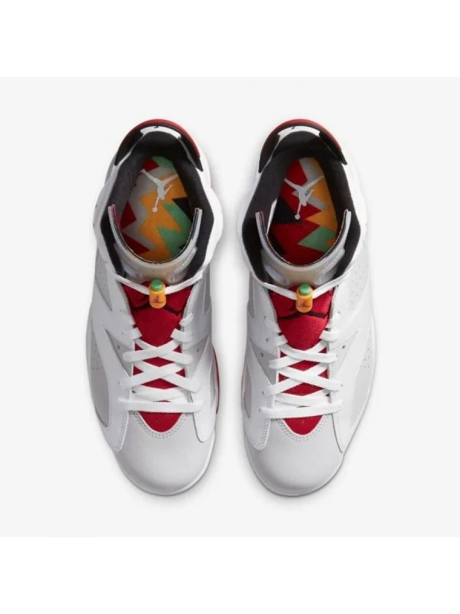 Кроссовки Nike Air Jordan 6 Retro Hare Белые