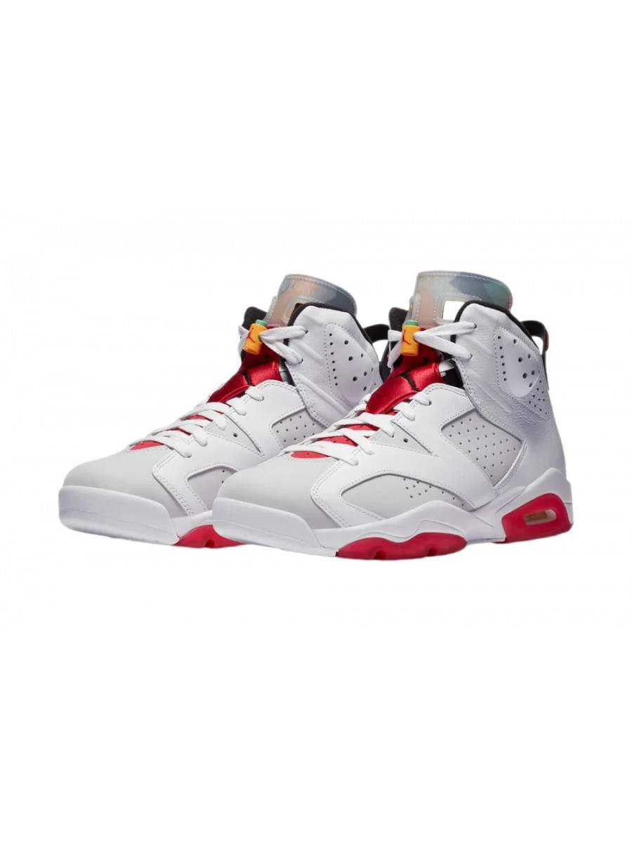 Кроссовки Nike Air Jordan 6 Retro Hare Белые Nike