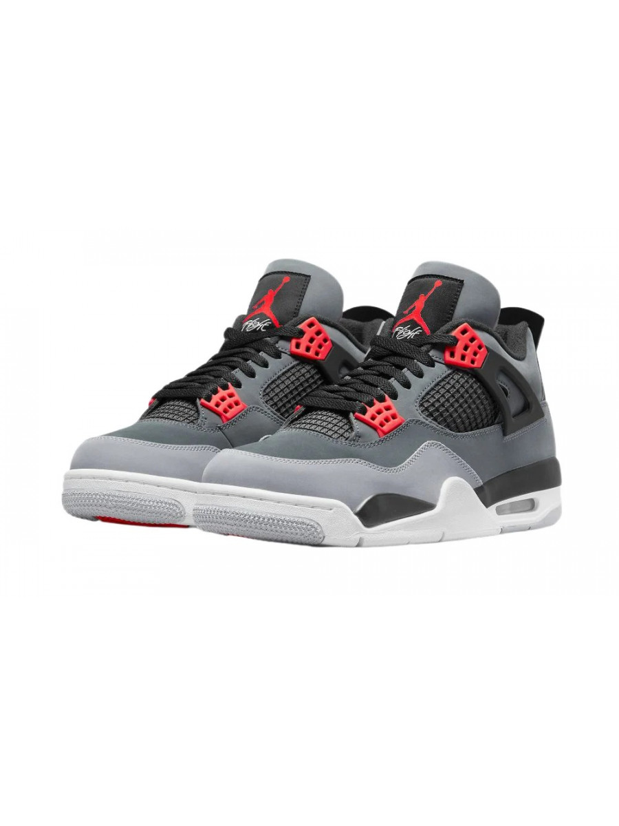 Кроссовки Nike Air Jordan 4 Retro Серые Nike
