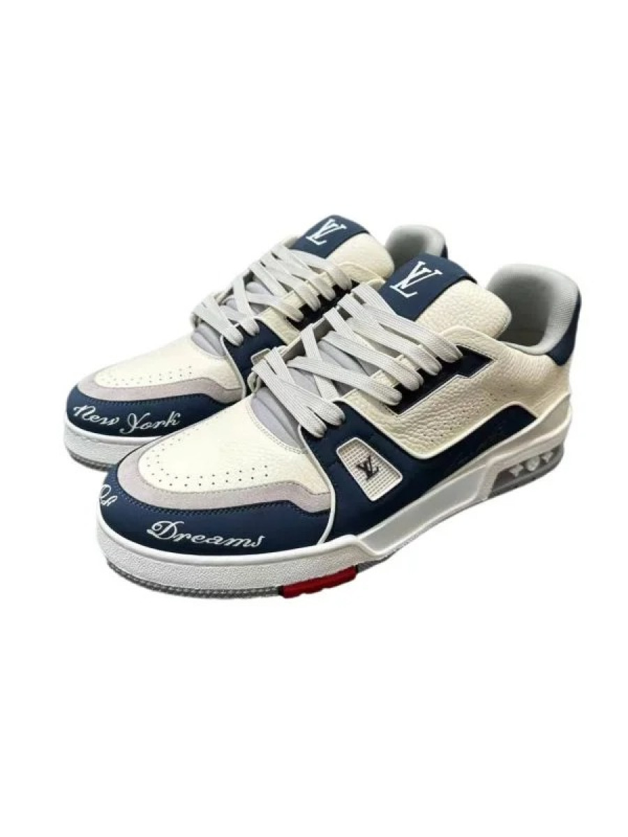Кроссовки Louis Vuitton Lv Trainer Синие