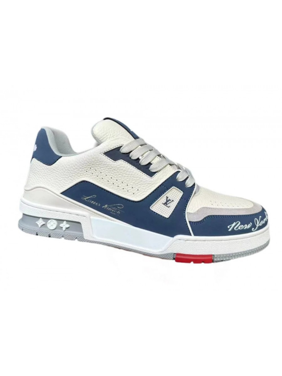 Кроссовки Louis Vuitton Lv Trainer Синие Louis Vuitton