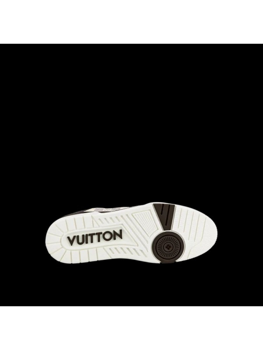 Кроссовки Louis Vuitton Lv Trainer Коричневые