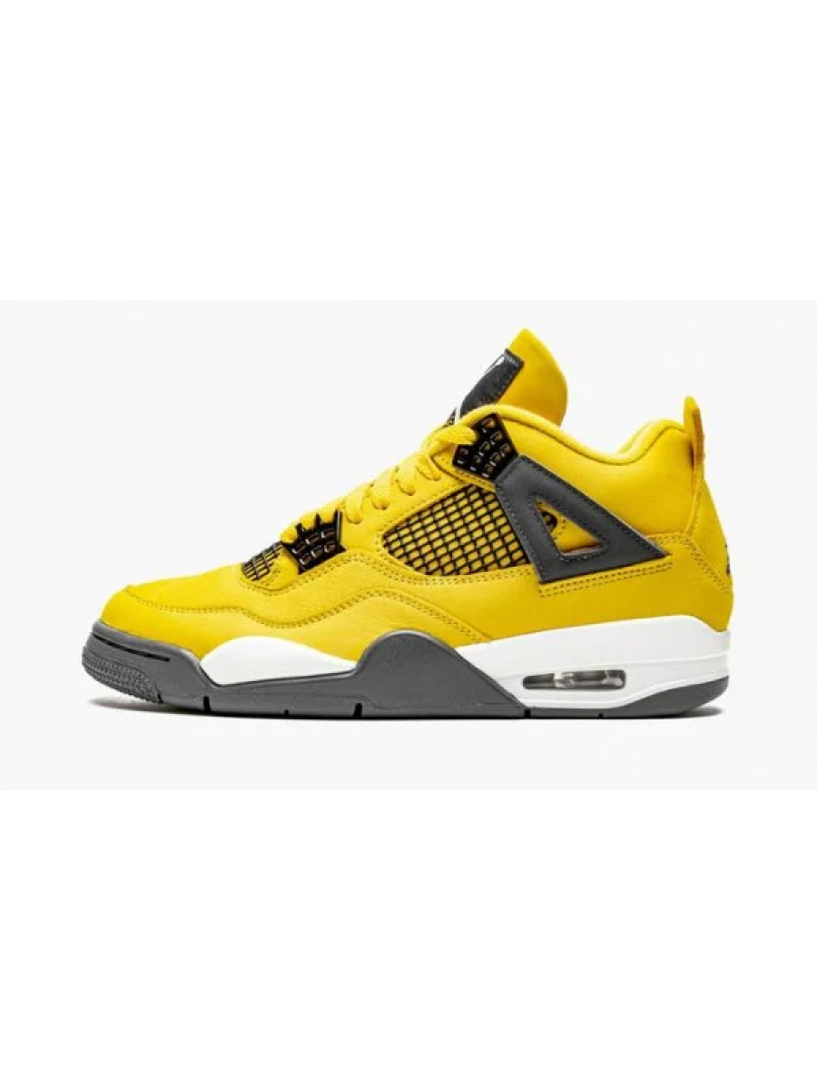 Кроссовки Nike Air Jordan 4 Retro Желтые