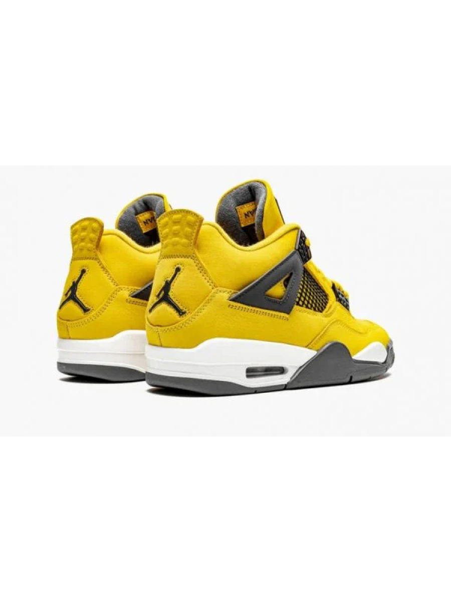 Кроссовки Nike Air Jordan 4 Retro Желтые