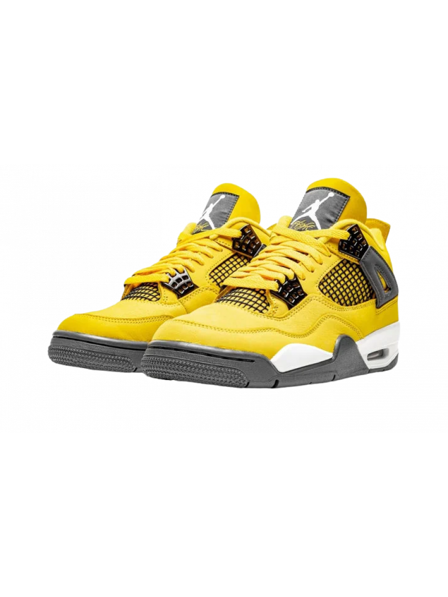 Кроссовки Nike Air Jordan 4 Retro Желтые Nike