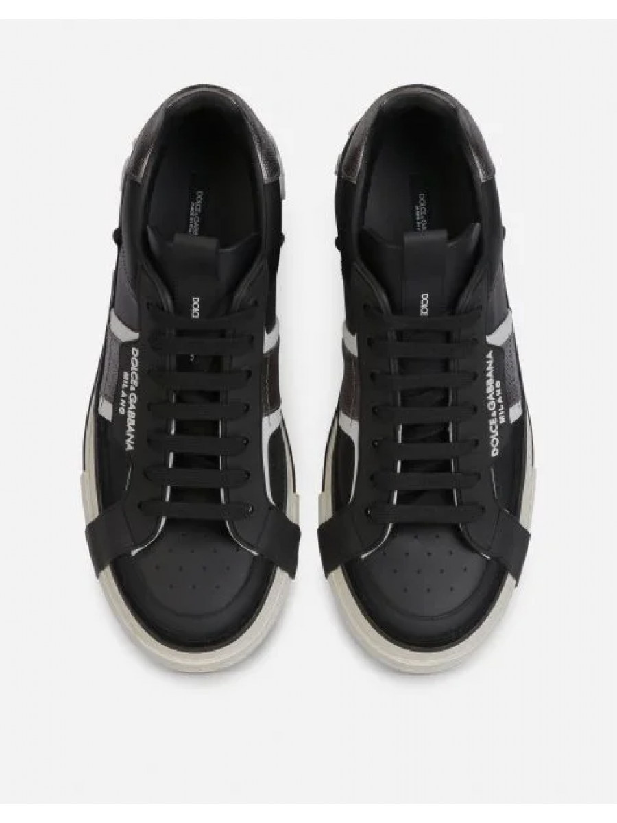 Кроссовки Dolce&Gabbana Custom 2.Zero Черные