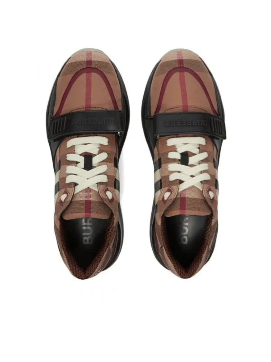 Кроссовки Burberry Ramsey Sneaker Бежевые