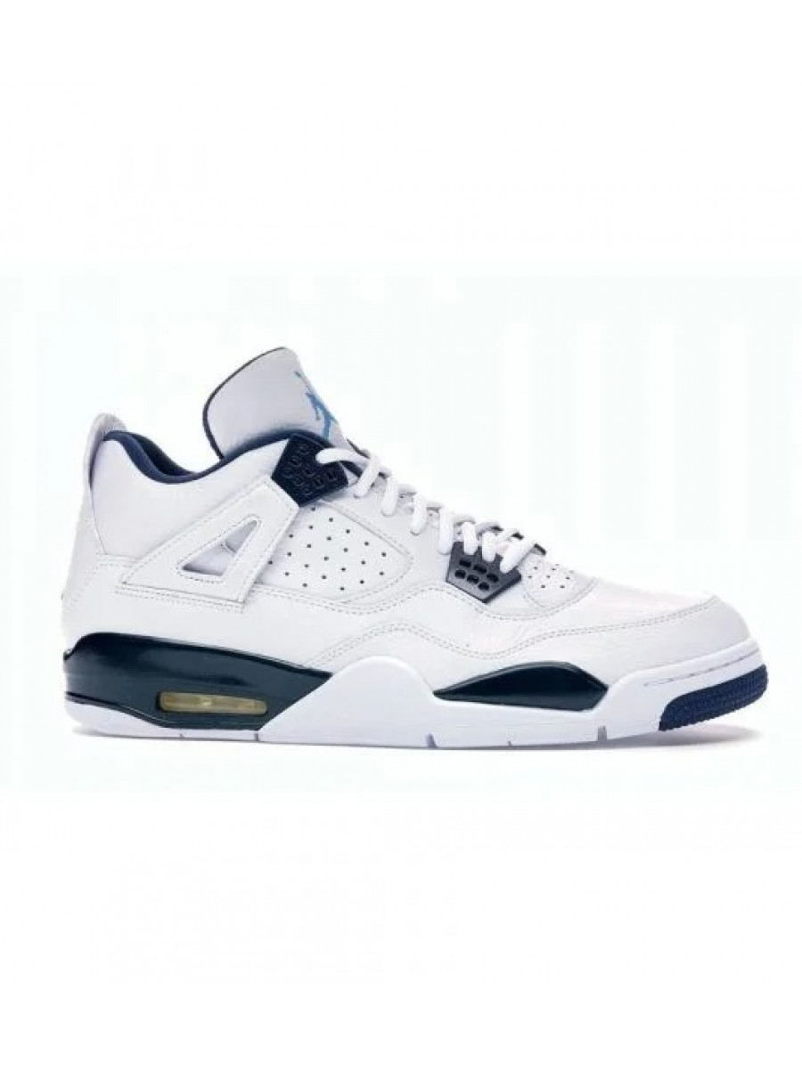 Кроссовки Nike Jordan 4 Retro Columbia Белые