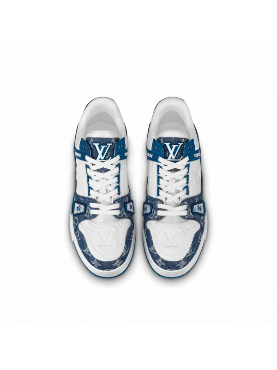 Кроссовки Louis Vuitton Lv Trainer Синие