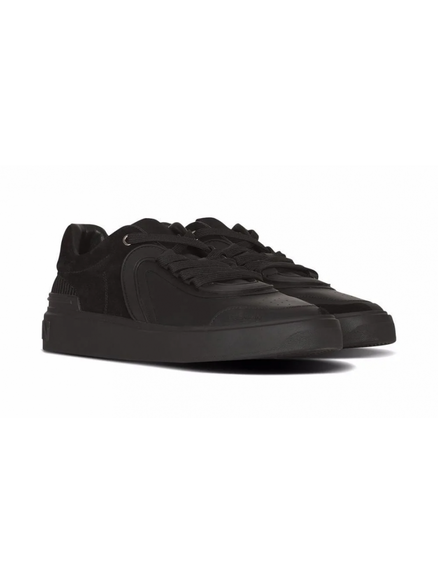 Кроссовки Balmain B-skate Low Top Черные Balmain